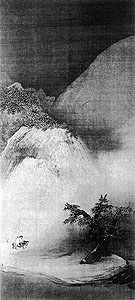 Fig. 4. Liang Kai, Paesaggio sotto la neve, Tokyo, National Museum.